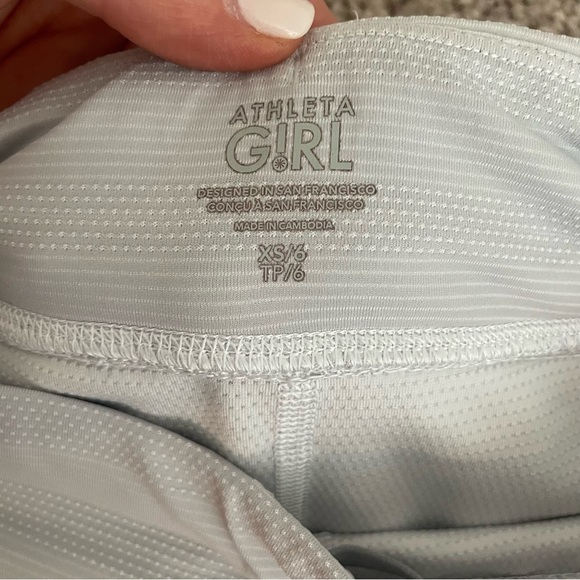 Athleta Girls Skort Bundle (2) Pink and White Athleisure Preppy - Picture 6 of 9